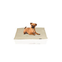 Produktbild von Rohrschneider Hundekissen aus Cord mit waschbarem Bezug Beige M