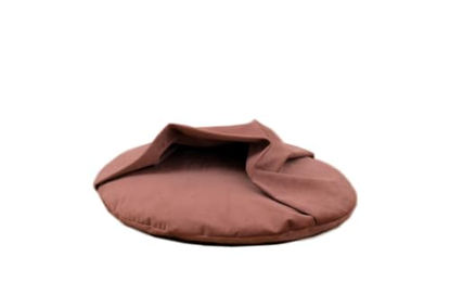 Rohrschneider Hundekissen Iglu Liegekissen mit Höhle aus Stoff in Rosa Größe L – Bild 1 von 6