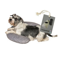 Produktbild von Rohrschneider Hundekissen Liegekissen Grau mit Hundekotbeutelset