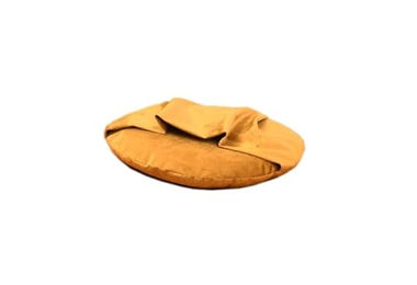 Rohrschneider Hundeliegekissen Iglu Stoff Gelb Größe M – Bild 1 von 6