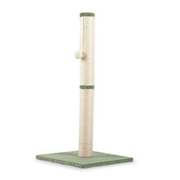 Rohrschneider Katzenbaum mit Sisalstamm und Spielkugel in Salbei 40x40x87 cm – Bild 1 von 1