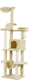 Produktbild von Rohrschneider Katzenbaum Travel Kratzbaum beige aus Plüsch