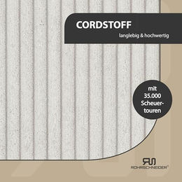 Rohrschneider Katzenbaum Wolly kleiner Kratzbaum mit Cord-Katzenbett und Sisal in Beige – Bild 1 von 6