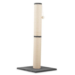 Rohrschneider Katzenbaum XL Kratzbaum mit Sisalstämmen und Spielkugel Dunkelgrau 45x45x107 cm – Bild 1 von 1