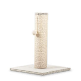 Rohrschneider Katzenbaum XL mit Sisalstamm und Spielkugel in Beige 40x40x54 cm – Bild 1 von 1