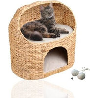 Produktbild von Rohrschneider Katzenhöhle aus Bananenblatt in Beige klein