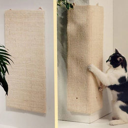 Rohrschneider Kratzecke 52 Natur Kratzmatte aus Sisal für Katzen – Bild 1 von 2