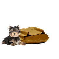 Produktbild von Rohrschneider Kuschelinsel Samt Valley Hundekissen Gelb Größe S