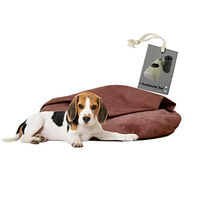 Produktbild von Rohrschneider Kuschelinsel Samt Valley Hundekissen Rosa Größe M
