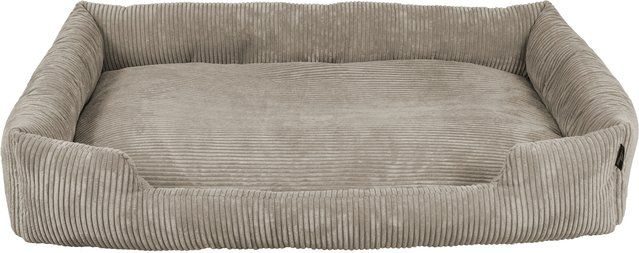 Produktbild von Rohrschneider Kuschelsofa Goliath XXL Hundekissen aus Cord in Taupe/Beige