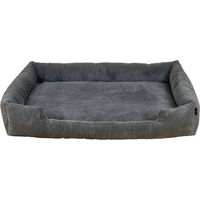 Produktbild von Rohrschneider Kuschelsofa Goliath XXL Hundesofa aus Cord in Taupe