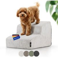 Produktbild von Rohrschneider Tierbett aus Cord für erwachsene Tiere in Beige oder Grau