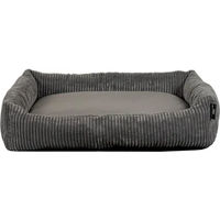 Produktbild von Rohrschneider Tierbett Coon Grau 60 x 40 cm aus Polyester für kleine Hunde und Katzen