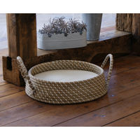 Produktbild von Rohrschneider Tierkorb Fido Gr. 1 Handarbeit waschbar beige Durchmesser 34cm
