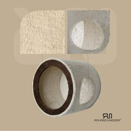 Rohrschneider Wandhöhle für Katzen mit Spielball beige/braun – Bild 1 von 5