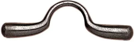 Roldan Asa Caldera Western-Snaffle Gebiss für Pferde aus Edelstahl in Schwarz und Silber – Bild 1 von 1