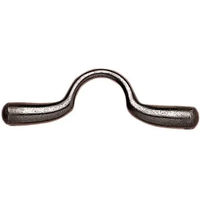 Produktbild von Roldan Asa Caldera Western-Snaffle Gebiss für Pferde aus Edelstahl in Schwarz und Silber
