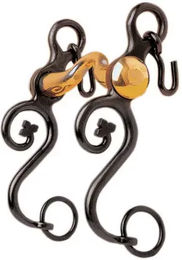 Roldan Real Escuela Western Snaffle-Trense für Pferde 12,5 cm – Bild 1 von 1