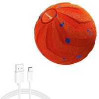 Produktbild von ROLLIBALL Hundespielzeug Pfoten-Boutique Ball aus TPR in Orange für alle Hundegrößen