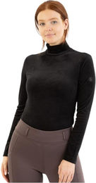 Rollkragenpullover Damen Jeanine Meteorite XS in Samt-Optik – Bild 1 von 1