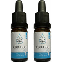 Produktbild von Rolvit CBD Öl für Hunde Doppelpack mit 10% CBD Anteil zur Beruhigung