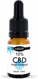 Rolvit CBD Öl für Hunde mit 10% CBD Anteil und MCT Öl 10ml – Bild 1 von 1