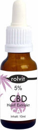 rolvit CBD Öl für Katzen 5% zur Beruhigung und Unterstützung der Gelenke 10ml – Bild 1 von 4