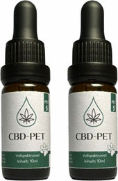 Rolvit CBD Öl für Tiere Doppelpack mit 5% CBD Anteil laborgeprüft – Bild 1 von 2