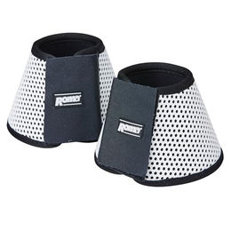 Produktbild von Roma Air Flow Shock Absorber Bell Over Reach Boots Pony Weiß Neopren