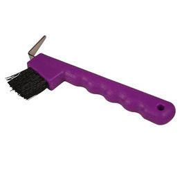 Produktbild von ROMA Brights Hufkratzer Bürste aus Edelstahl in Lila