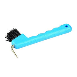 Produktbild von Roma Brights Hufkratzer für Pferd und Pony aus Kunststoff in Türkis/Blau