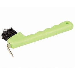 Produktbild von Roma Brights Hufkratzer für Pony und Pferd aus Kunststoff in Grün