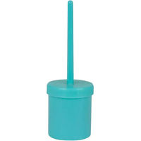 Produktbild von Roma Brights Hufpflege-Set mit Ölbürste und Flasche aus Kunststoff, Türkis