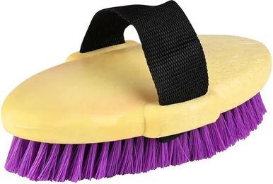 Roma Brights Körperbürste aus Nylon in Lila – Bild 1 von 2
