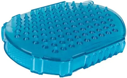 Roma Brights Massagehandschuh für Pferde aus Gummi in Blau – Bild 1 von 1