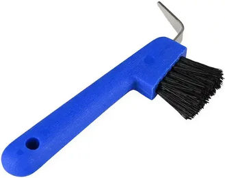 Roma Deluxe Hufkratzer aus Nylon für die Pferdehufpflege in Blau – Bild 1 von 2