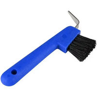 Produktbild von Roma Deluxe Hufkratzer aus Nylon für die Pferdehufpflege in Blau