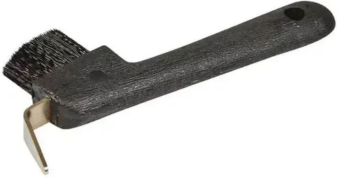 Roma Deluxe Hufkratzer aus Nylon in Schwarz – Bild 1 von 2