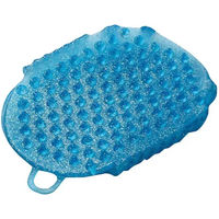 Produktbild von Roma Doppelseitige Massage-Handschuhe für Pferde aus Gummi Blau