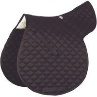 Produktbild von Roma Grand Prix All Purpose Numnah Satteldecke für Pferde in Schwarz aus Nylon für Vollblut