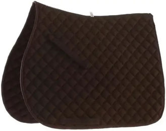 Produktbild von Roma Grand Prix All Purpose Satteldecke für Pferde aus Fleece in Braun für Vollblut