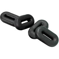 Produktbild von Roma Gummimartingalstopper Schwarz 4er Pack