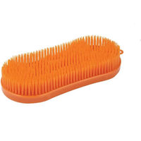 Produktbild von Roma Miracle Fellpflege-Bürste für Pferde aus Kunststoff in Orange