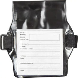 Produktbild von Roma Reiterausweis-Halter aus Kunststoff Schwarz Transparent