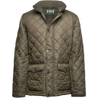 Produktbild von ROMNEYS Basic Steppjacke Unisex Grün aus Nylon wasserabweisend Größe XL