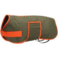 Produktbild von ROMNEYS Comfy'n Safe Hundemantel Grün Wasserabweisend mit Fleece-Innenfutter Größe M