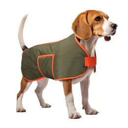 ROMNEYS Comfy'n Safe Hundemantel wasserabweisend mit Fleece-Innenfutter Grün XXL – Bild 1 von 4