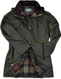 Romneys Damen Reitjacke New Ashdown aus Baumwolle wasserabweisend grün XXL – Bild 1 von 10