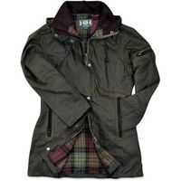 Produktbild von Romneys Damen Reitjacke New Ashdown aus Baumwolle wasserabweisend oliv S