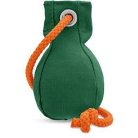 Produktbild von Romneys Dummy Ball Hundespielzeug aus Stoff in Grün 150g